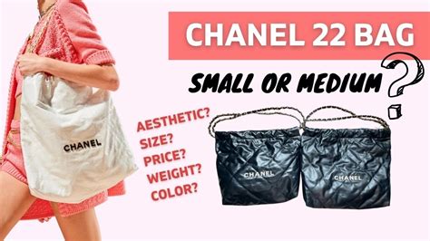 chanel 22 small size in cm|Chanel 22 bag colors.